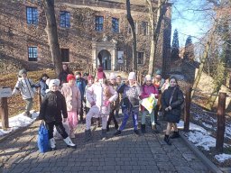 Bal karnawałowy na Zamku w Toszku klas 1b, 1c, 2c